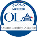 a proud member of the online lenders alliance | PROUD MEMBER OLA Online Lenders Alliance